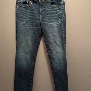 American Eagle Men's Air Flex Straight Jeans Blue Size 32x32